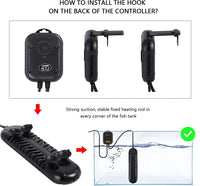 Submersible Aquarium Heater, 800W/1200W - BIG FRENCHIES