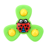 Baby Playing In Water And Bathing Fingertip Spinning Top Toy