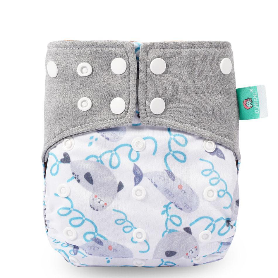Trend New Print Eco-friendly Cloth Diaper Baby pocket Waterproof Cartoon Owl Baby Diapers Reusable Cloth Nappies For Baby and Kids - BIG FRENCHIES