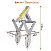 2PCS Easy Setup Mole Traps Outdoor Reusable Scissor Mole Gopher Rodent Control Trap Solid Metal Material For Lawn Garden