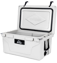 White outdoor Camping Picnic Fishing portable cooler 65QT Portable Insulated Cooler Box
