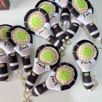 Dog Toy Interactive Tennis Racket Bag Pendant