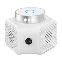 Indoor Ultrasonic Electronic Device, Dual Ultrasonic Speakers with 2235KHz & 25KHz Frequency, 4 Operation Modes, 9LED St