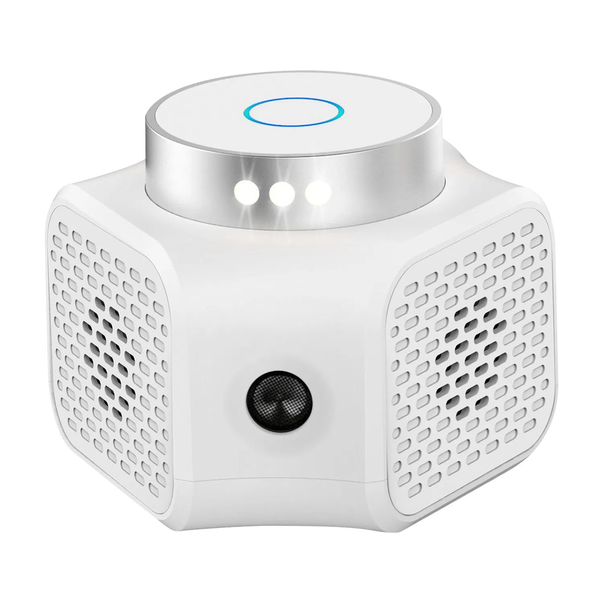 Indoor Ultrasonic Electronic Device, Dual Ultrasonic Speakers with 2235KHz & 25KHz Frequency, 4 Operation Modes, 9LED St