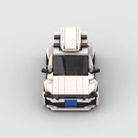 Small Particle Moc City Vehicle Race Model Puzzle