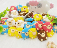 5pcs Animals Cartoon Silicone Teething Sheep For Children Newborn Baby Teether For Teeth - BIG FRENCHIES
