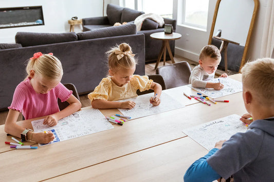 Double Sided Silicone Coloring Placemat - BIG FRENCHIES