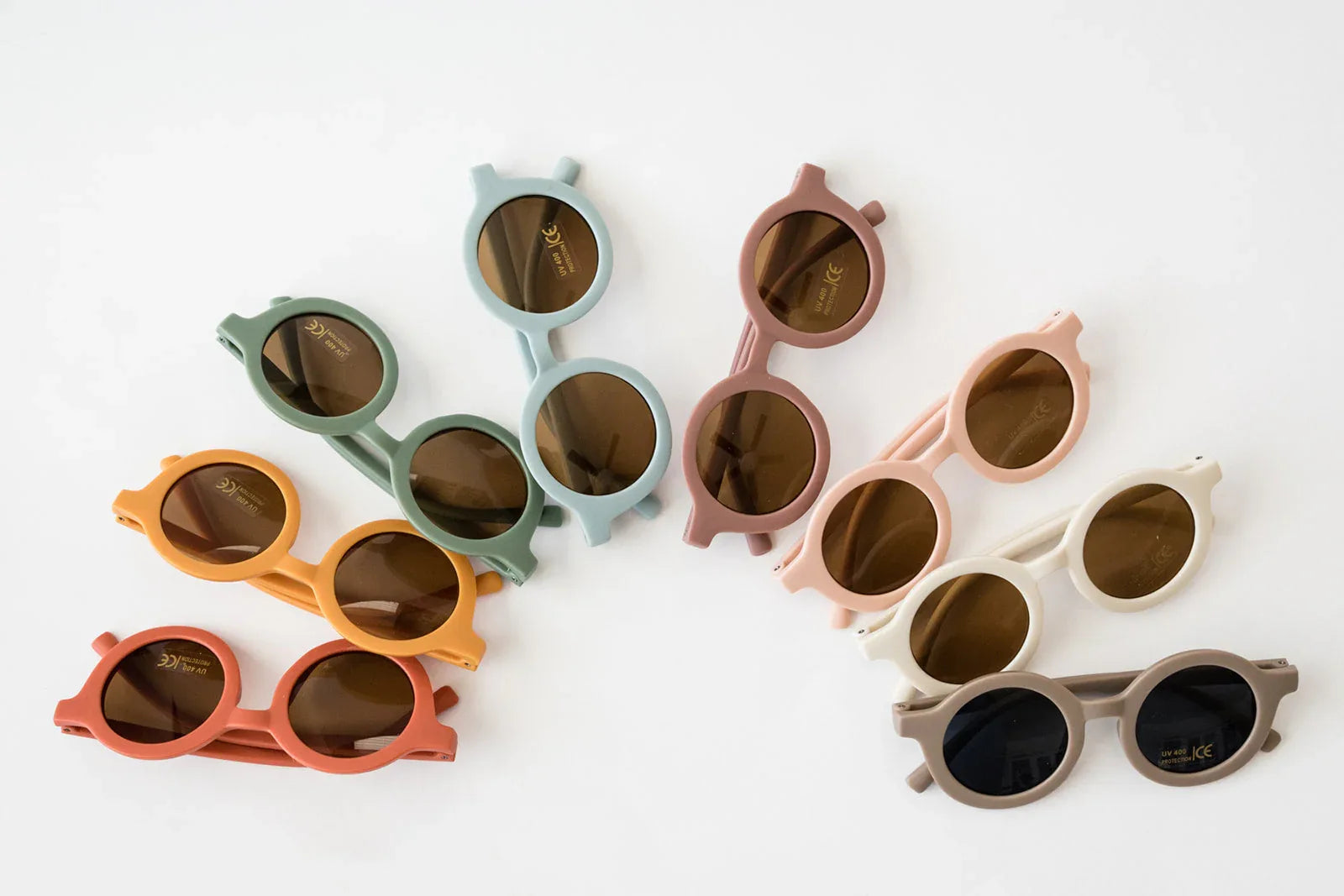 Toddler & Kid Retro Sunglasses - Pink - BIG FRENCHIES