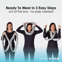 Baby K'tan Active Oasis Baby Carrier | Blue-Turquoise - BIG FRENCHIES