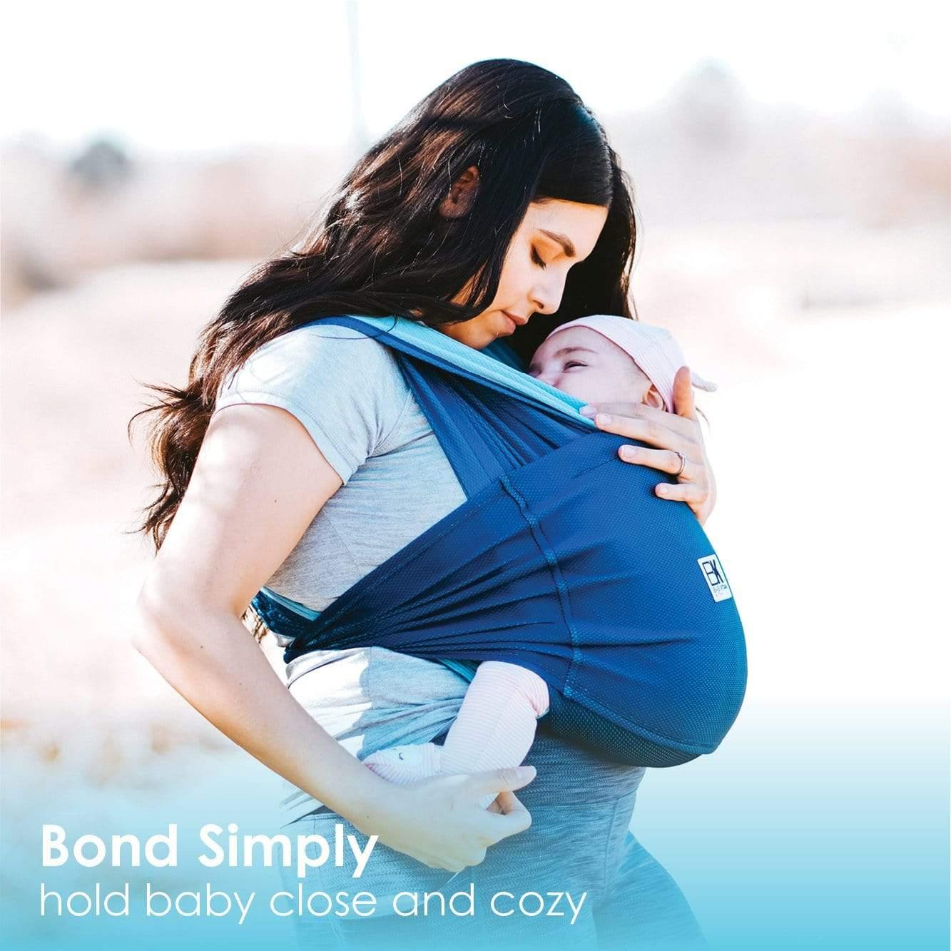 Baby K'tan Active Oasis Baby Carrier | Blue-Turquoise - BIG FRENCHIES
