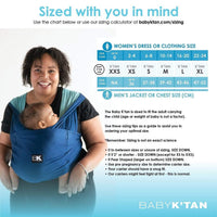 Baby K'tan Active Oasis Baby Carrier | Blue-Turquoise - BIG FRENCHIES