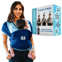 Baby K'tan Active Oasis Baby Carrier | Blue-Turquoise - BIG FRENCHIES