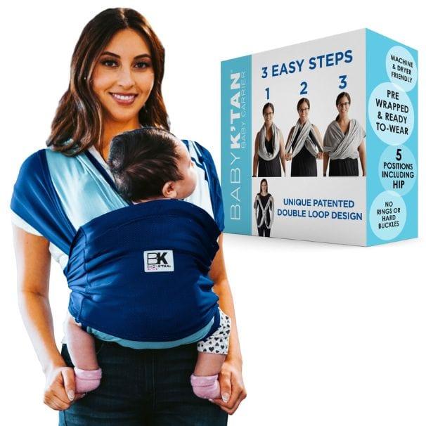 Baby K'tan Active Oasis Baby Carrier | Blue-Turquoise - BIG FRENCHIES