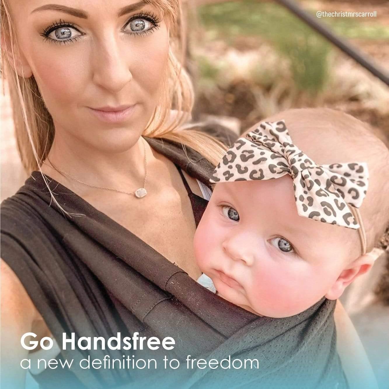 Baby K'tan Breeze Baby Carrier | Black - BIG FRENCHIES