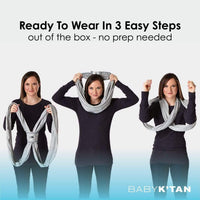 Baby K'tan Breeze Baby Carrier | Black - BIG FRENCHIES