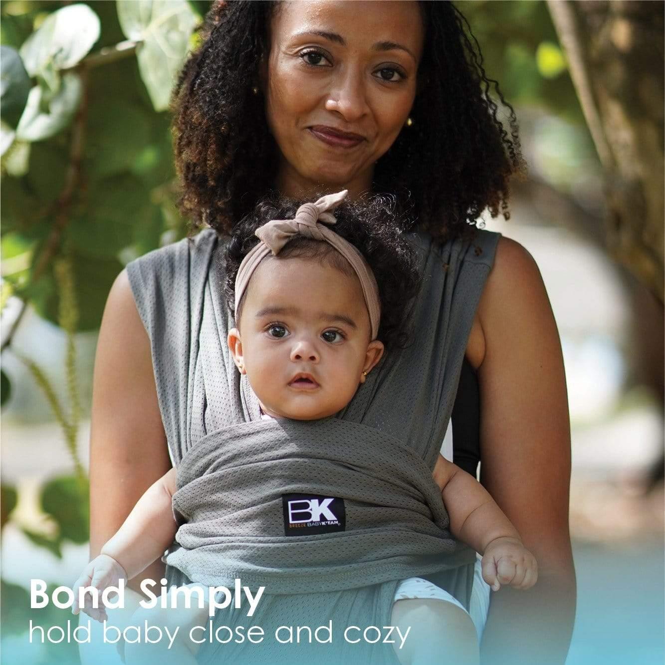 Baby K'tan Breeze Baby Carrier | Charcoal - BIG FRENCHIES