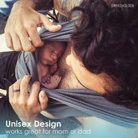 Baby K'tan Breeze Baby Carrier | Charcoal - BIG FRENCHIES
