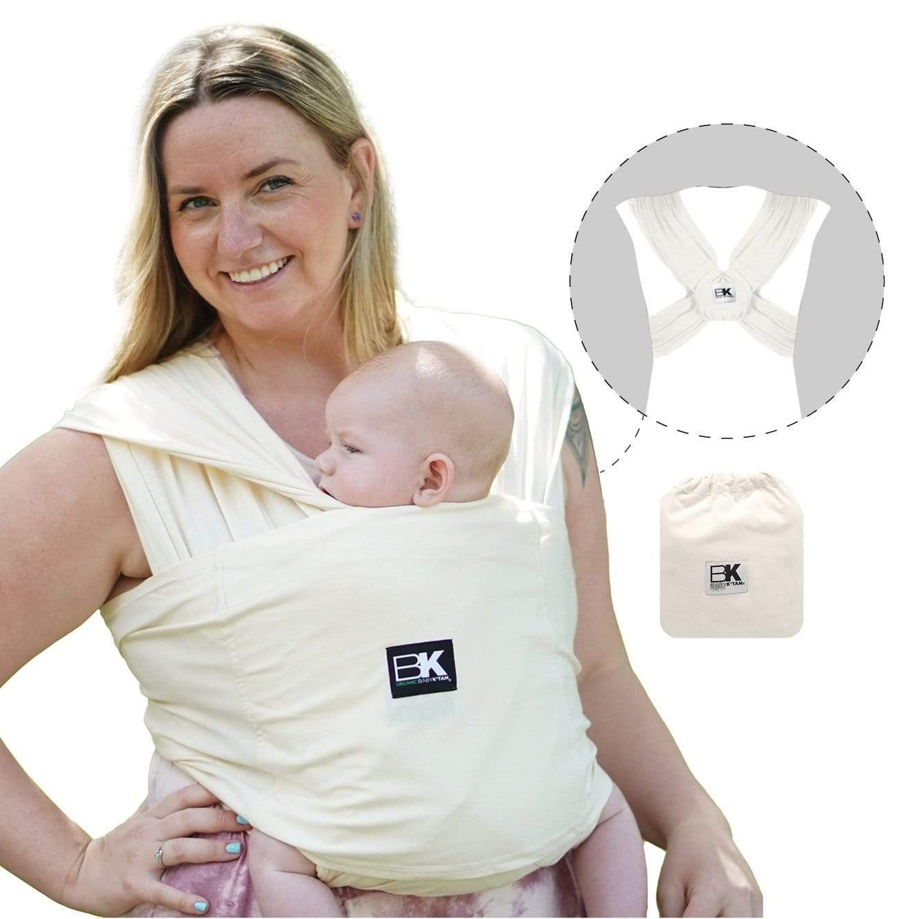 Baby K'tan Organic Baby Carrier | Natural - BIG FRENCHIES
