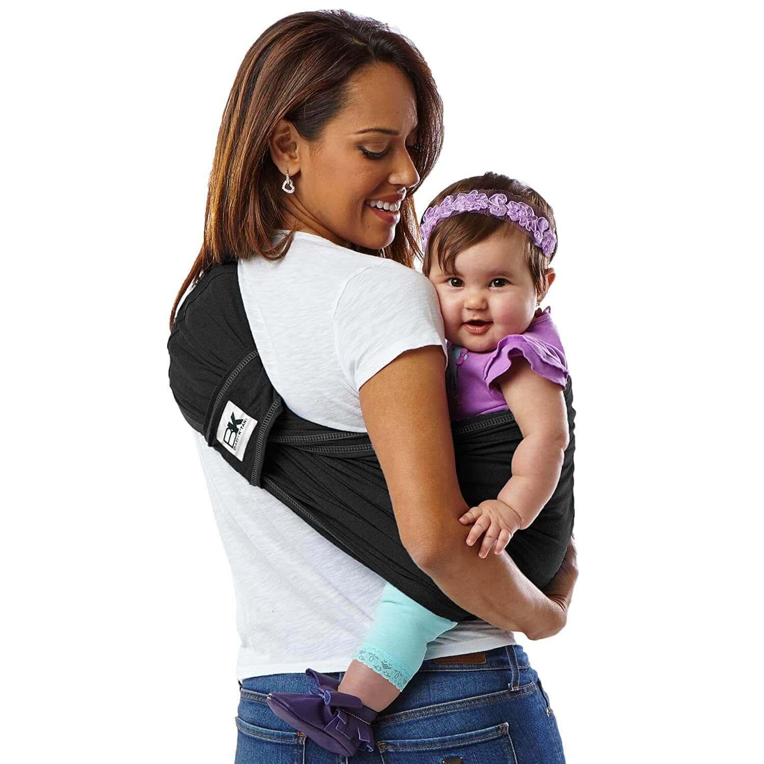 Baby K'tan Original Baby Carrier | Black - BIG FRENCHIES