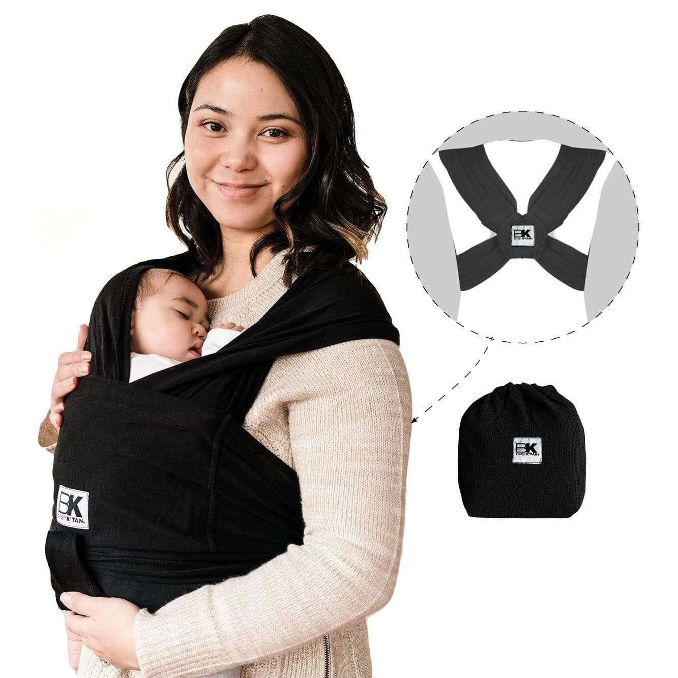 Baby K'tan Original Baby Carrier | Black - BIG FRENCHIES