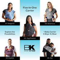 Baby K'tan Original Baby Carrier | Eggplant - BIG FRENCHIES