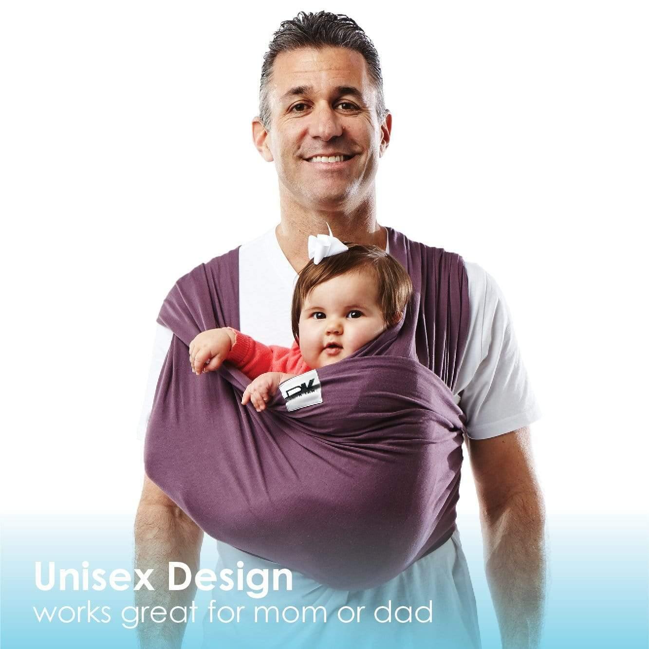 Baby K'tan Original Baby Carrier | Eggplant - BIG FRENCHIES