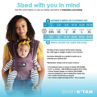 Baby K'tan Original Baby Carrier | Eggplant - BIG FRENCHIES