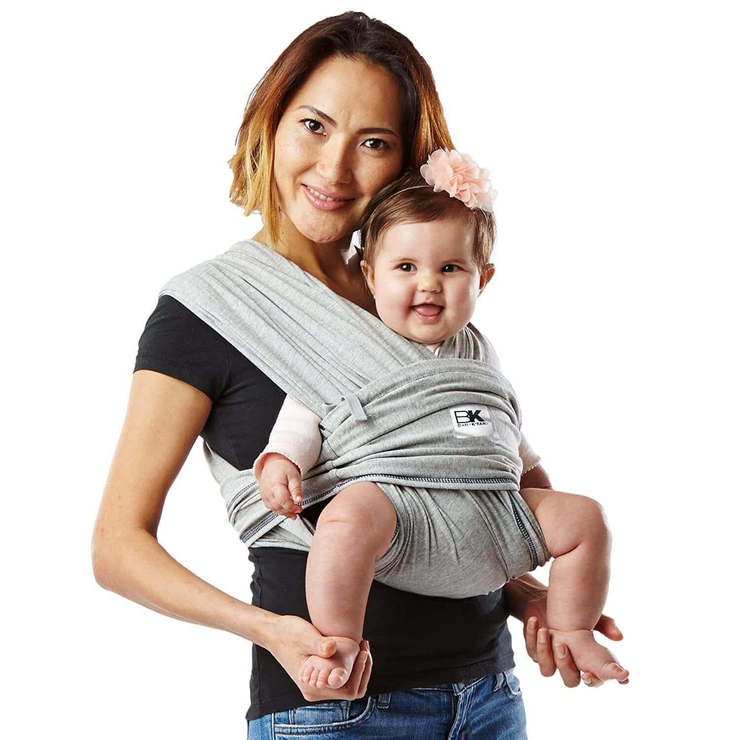 Baby K'tan Original Baby Carrier | Heather Grey - BIG FRENCHIES