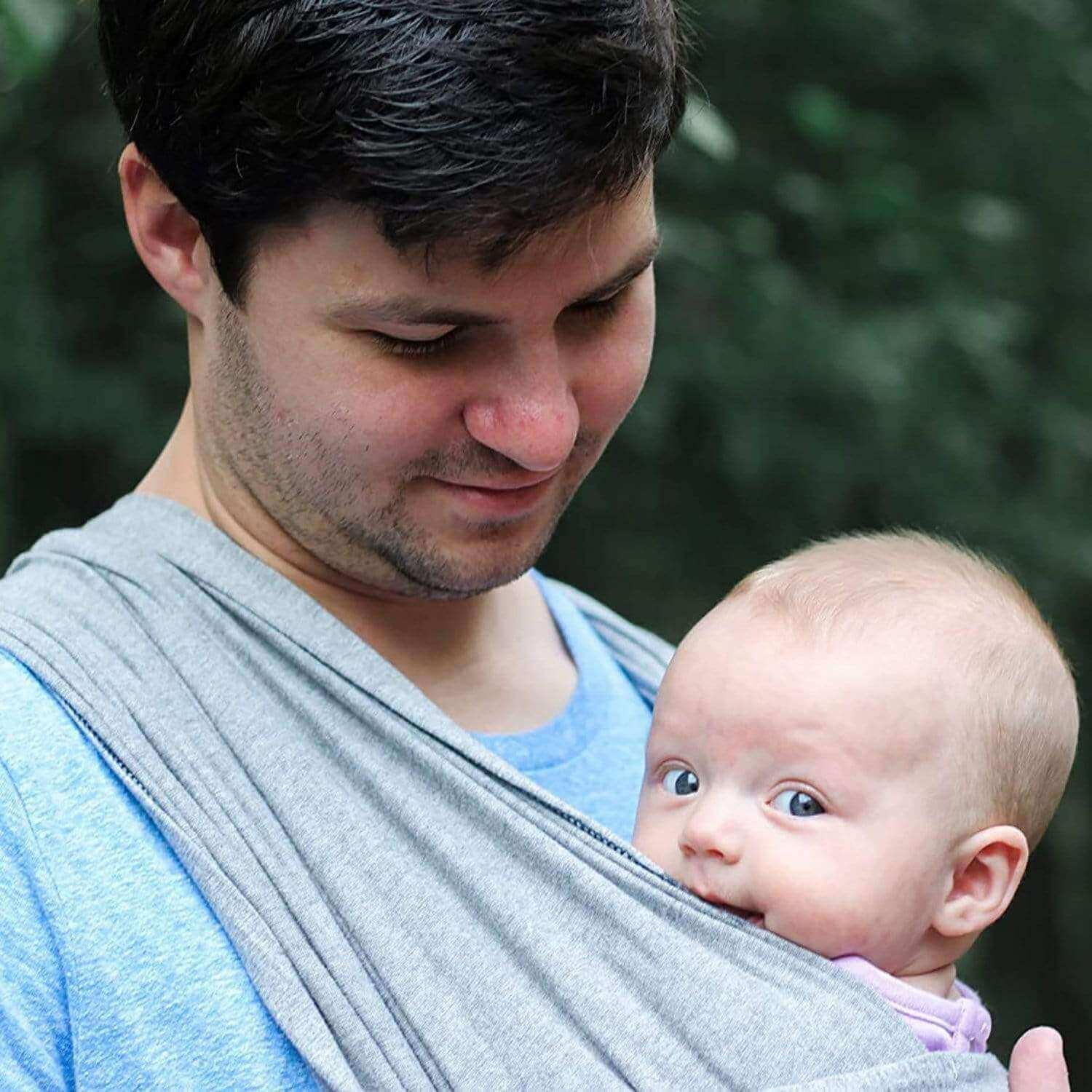 Baby K'tan Original Baby Carrier | Heather Grey - BIG FRENCHIES