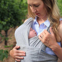 Baby K'tan Original Baby Carrier | Heather Grey - BIG FRENCHIES