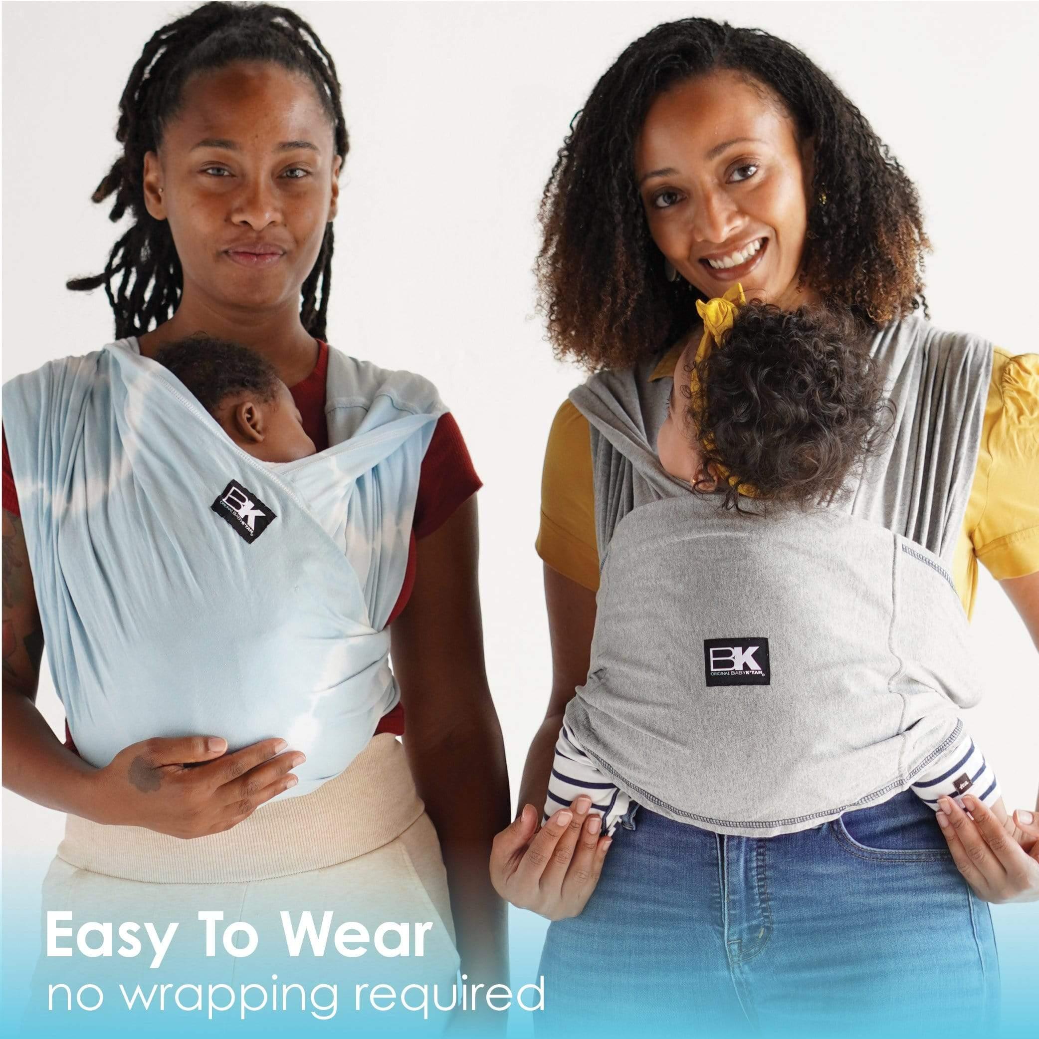 Baby K'tan Original Baby Carrier | Heather Grey - BIG FRENCHIES