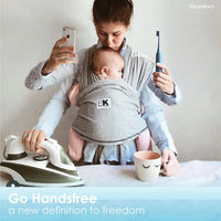 Baby K'tan Original Baby Carrier | Heather Grey - BIG FRENCHIES