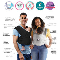 Baby K'tan Original Baby Carrier | Heather Grey - BIG FRENCHIES