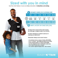 Baby K'tan Breeze Baby Carrier | Black - BIG FRENCHIES