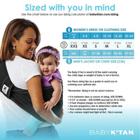 Baby K'tan Original Baby Carrier | Black - BIG FRENCHIES