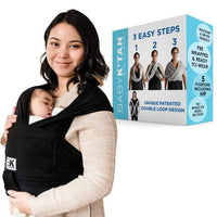 Baby K'tan Original Baby Carrier | Black - BIG FRENCHIES