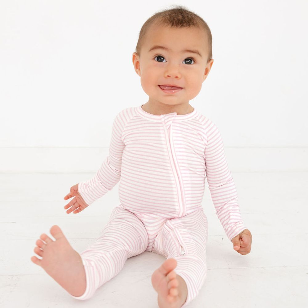 Ballet Stripe Bamboo Sleeper - BIG FRENCHIES