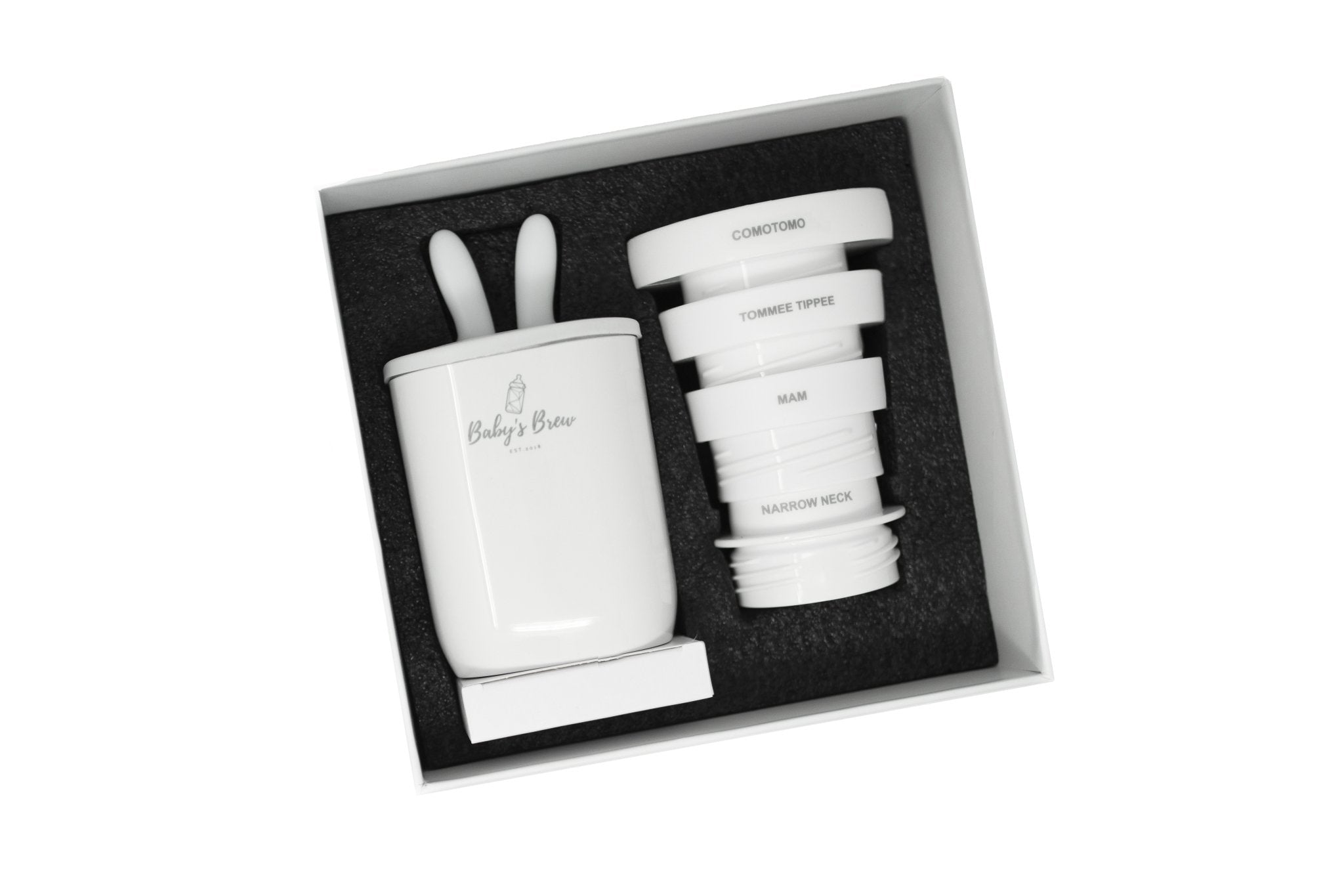 3.0 Portable Bottle Warmer Adapter Set (Warmer + Four Adapters)