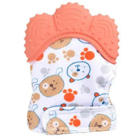 Baby Silicone Mitts Teething Mitten Glove Sound Teether Newborn Chewable Nursing Mittens Teether Natural Stop Sucking Thumb Toy - BIG FRENCHIES