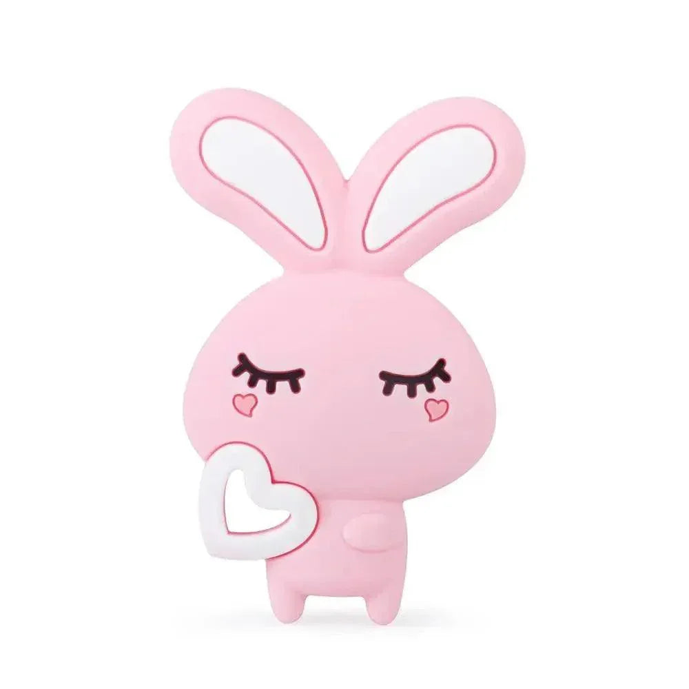 Baby Silicone Teethers BPA Free Teething Toy Animals Koala Bear Dog Teether Silicone Beads - BIG FRENCHIES