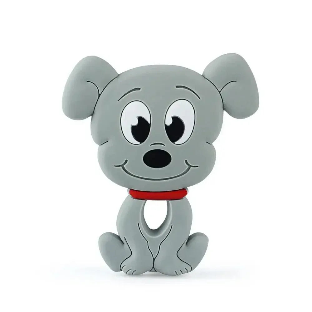 Baby Silicone Teethers BPA Free Teething Toy Animals Koala Bear Dog Teether Silicone Beads - BIG FRENCHIES