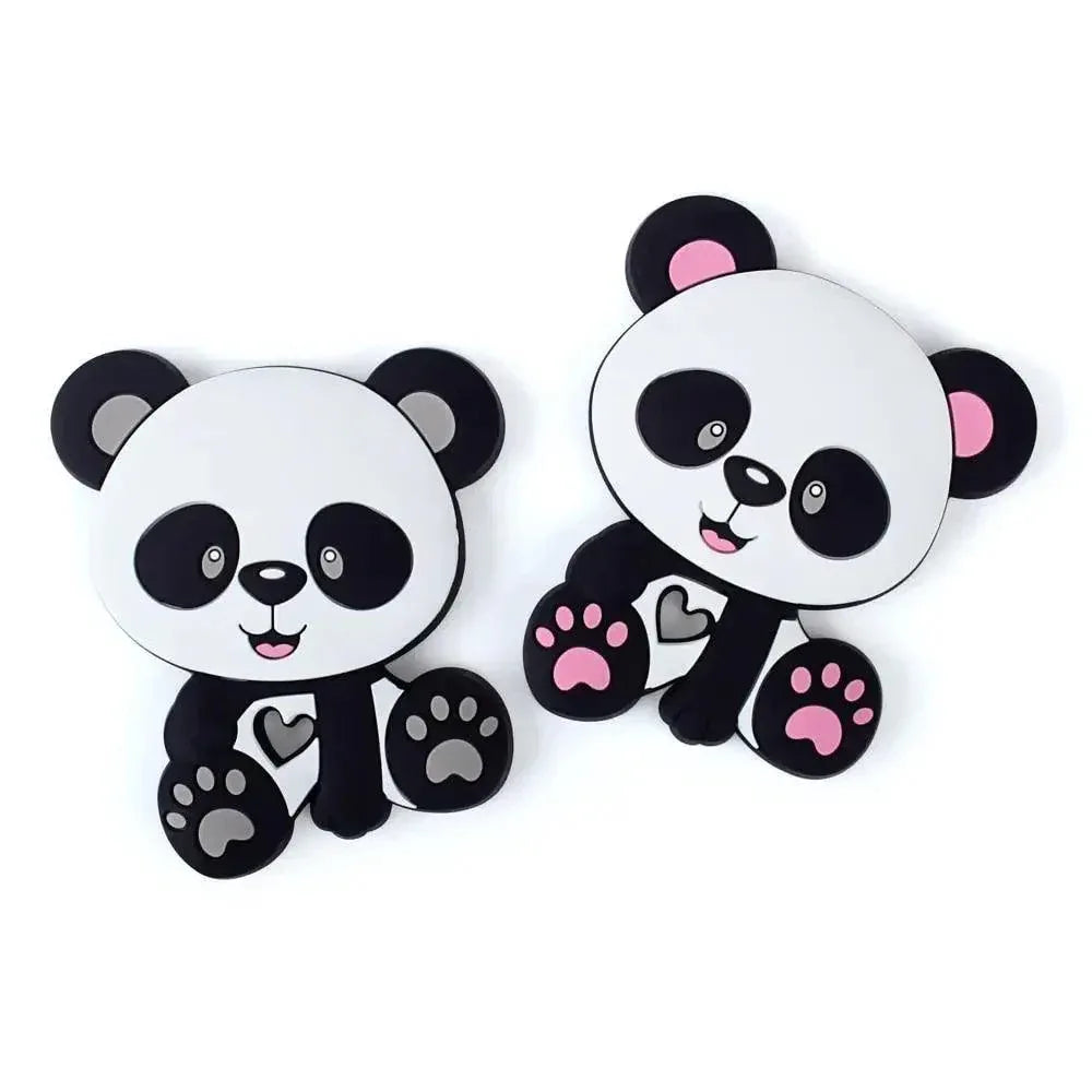 Baby Silicone Teethers BPA Free Teething Toy Animals Koala Bear Dog Teether Silicone Beads - BIG FRENCHIES