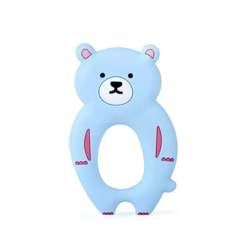 Baby Silicone Teethers BPA Free Teething Toy Animals Koala Bear Dog Teether Silicone Beads - BIG FRENCHIES
