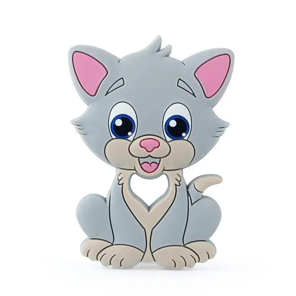 Baby Silicone Teethers BPA Free Teething Toy Animals Koala Bear Dog Teether Silicone Beads - BIG FRENCHIES