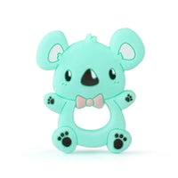 Baby Silicone Teethers BPA Free Teething Toy Animals Koala Bear Dog Teether Silicone Beads - BIG FRENCHIES