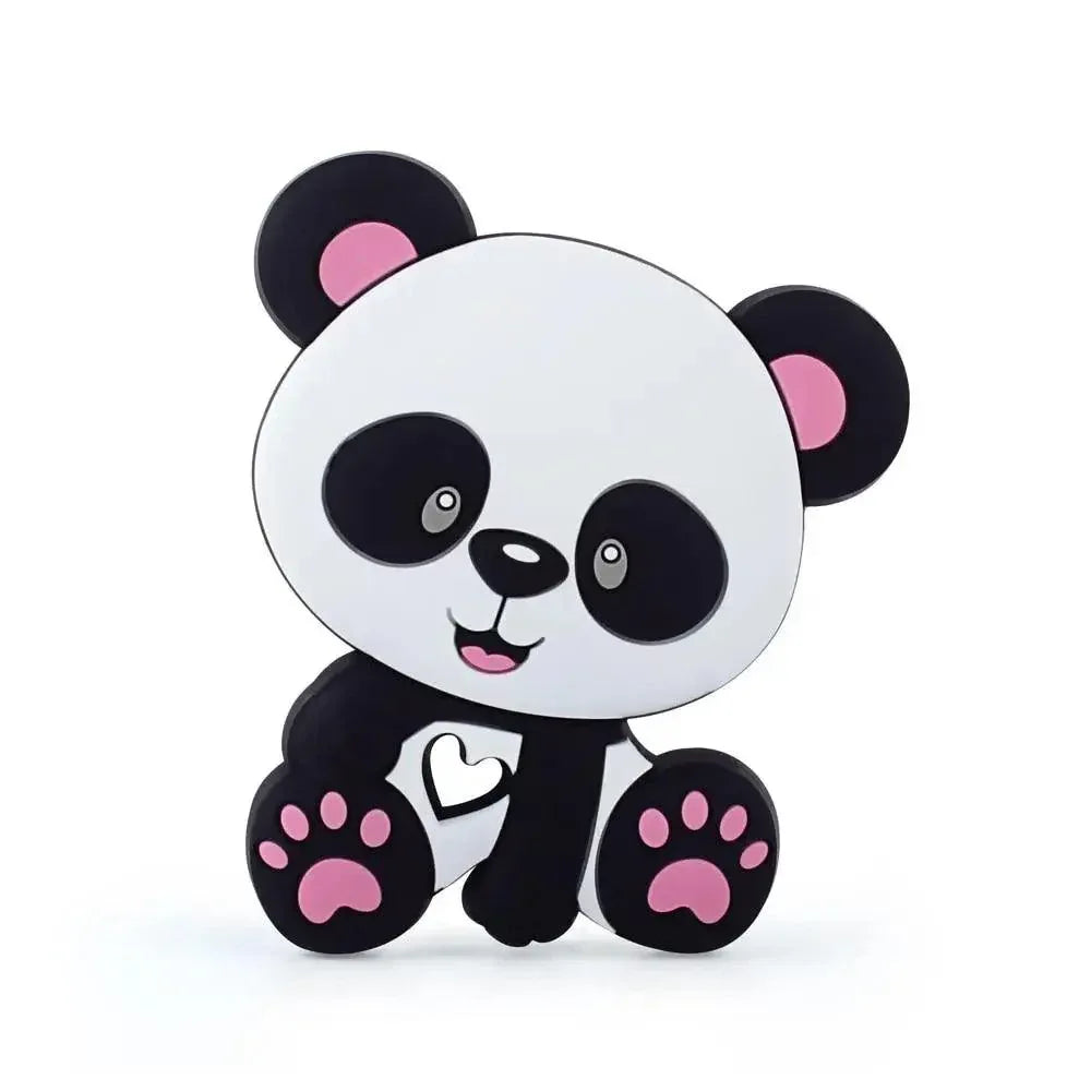 Baby Silicone Teethers BPA Free Teething Toy Animals Koala Bear Dog Teether Silicone Beads - BIG FRENCHIES