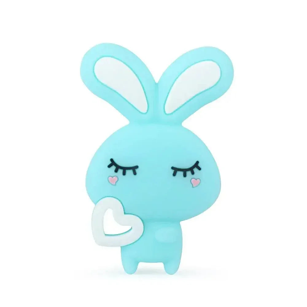 Baby Silicone Teethers BPA Free Teething Toy Animals Koala Bear Dog Teether Silicone Beads - BIG FRENCHIES