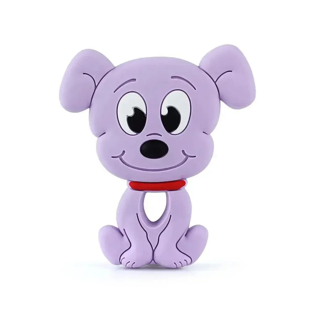Baby Silicone Teethers BPA Free Teething Toy Animals Koala Bear Dog Teether Silicone Beads - BIG FRENCHIES