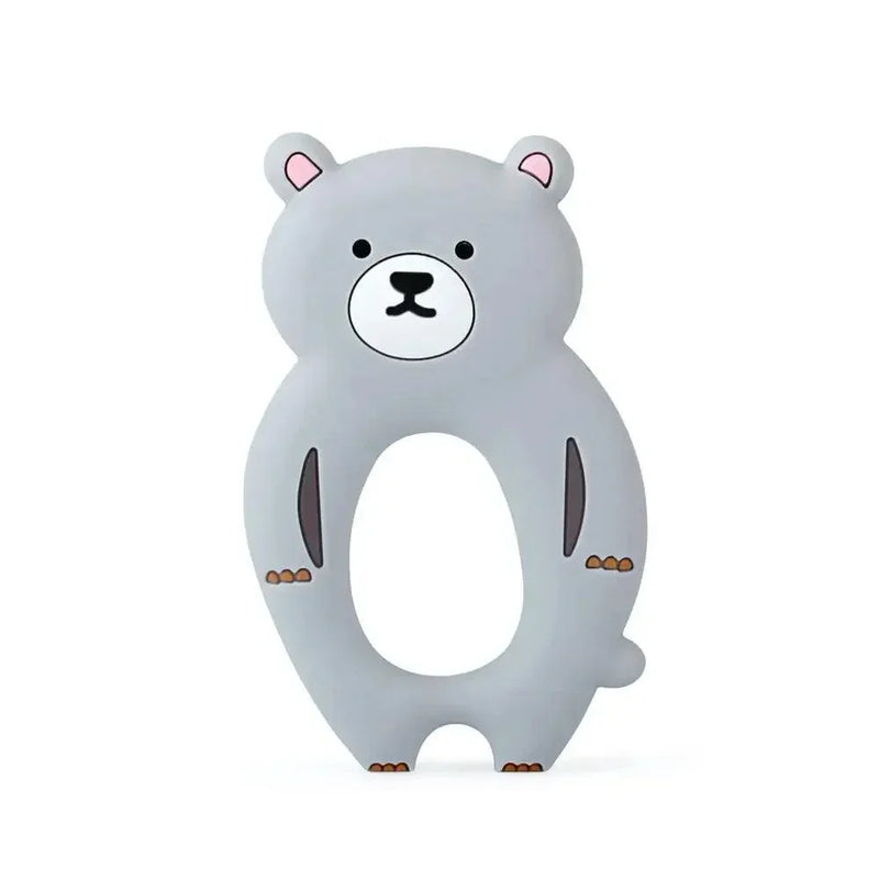 Baby Silicone Teethers BPA Free Teething Toy Animals Koala Bear Dog Teether Silicone Beads - BIG FRENCHIES