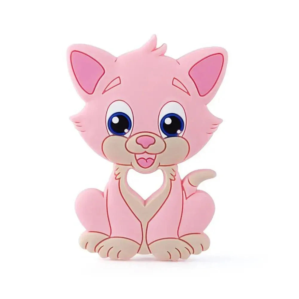 Baby Silicone Teethers BPA Free Teething Toy Animals Koala Bear Dog Teether Silicone Beads - BIG FRENCHIES